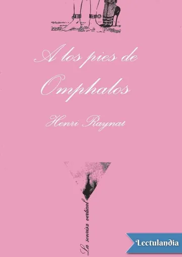 A los pies de Omphalos de Henri Raynal, portada del libro