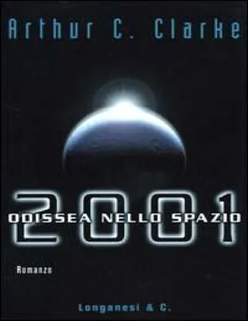 2001 Odissea nello spazio de Arthur C. Clarke, portada del libro