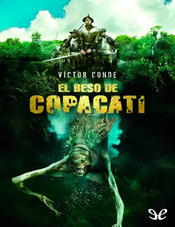 El beso de Copacati de Víctor Conde, portada del libro
