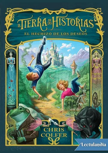El hechizo de los deseos de Chris Colfer, portada del libro