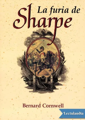 La furia de Sharpe de Bernard Cornwell, portada del libro