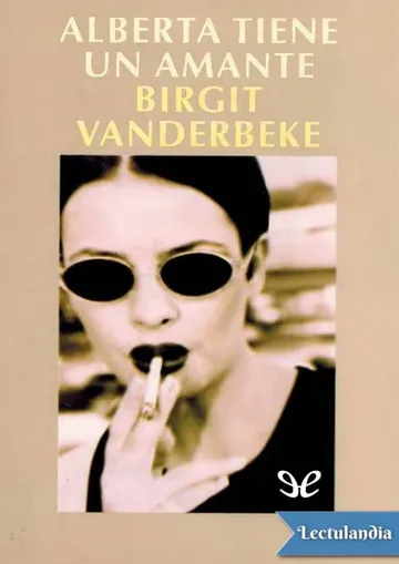 Alberta tiene un amante de Birgit Vanderbeke, portada del libro