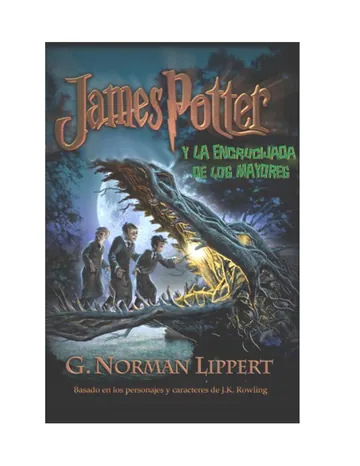 James Potter y la Encrucijada de lo de George Norman Lippert, portada del libro