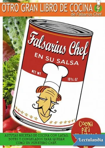 Falsarius Chef en su salsa de Falsarius Chef, portada del libro