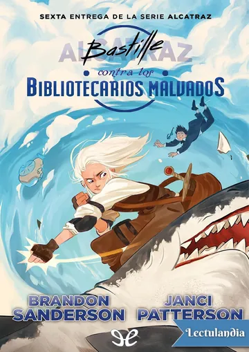 Bastille contra los bibliotecarios malvados de Isaac Asimov, portada del libro