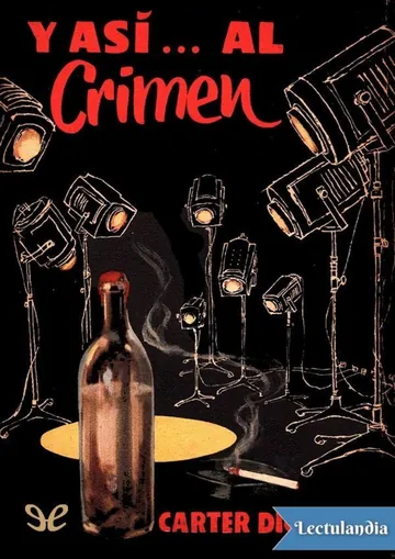 Y así… al crimen de Carter Dickson, portada del libro