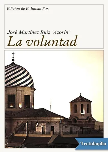 La voluntad de Azorín, portada del libro