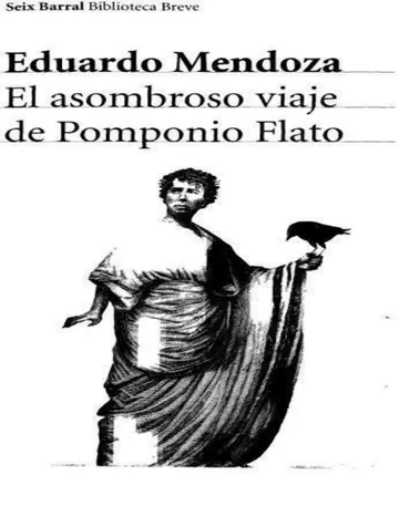 El asombroso viaje de Pomponio Flato de Eduardo Mendoza, portada del libro