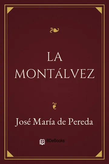 La Montálvez de José María de Pereda, portada del libro