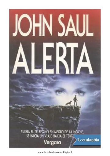 Alerta de John Saul, portada del libro