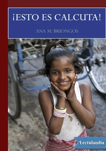 ¡Esto es Calcuta! de Ana M. Briongos, portada del libro