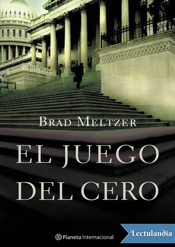 El juego del cero de Brad Meltzer, portada del libro