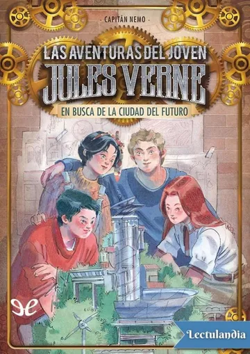 En busca de la ciudad del futuro de Capitán Nemo, portada del libro