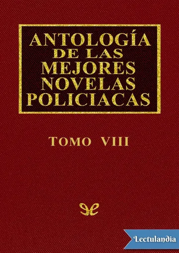 Antología de las mejores novelas policíacas - Vol. VIII de AA. VV., portada del libro