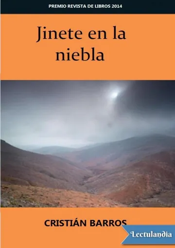 Jinete en la niebla de Cristián Barros, portada del libro