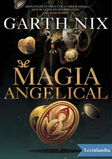Magia angelical de Garth Nix, portada del libro