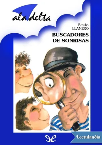 Buscadores de sonrisas de Braulio Llamero, portada del libro