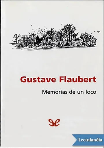Memorias de un loco y otros textos de juventud de Gustave Flaubert, portada del libro