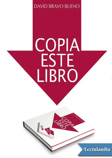 Copia este libro de David Bravo, portada del libro