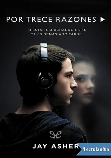 Por trece razones de Jay Asher, portada del libro