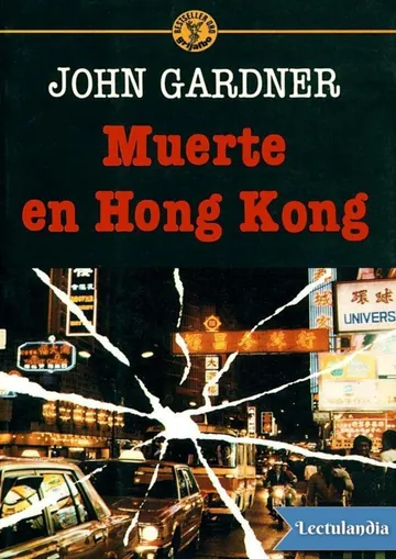 Muerte en Hong Kong de John Gardner, portada del libro