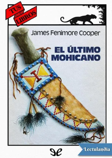 El último mohicano de James Fenimore Cooper, portada del libro