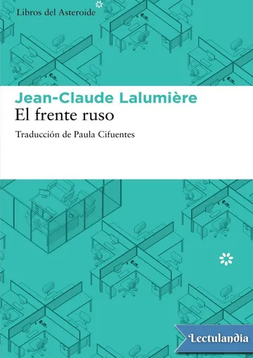 El frente ruso de Jean-Claude Lalumière, portada del libro