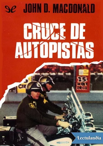 Cruce de autopistas de John D. MacDonald, portada del libro
