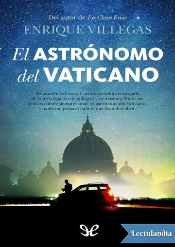 El astrónomo del Vaticano de Enrique Villegas Becerril, portada del libro