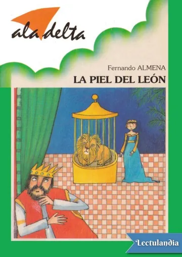 La piel del león de Fernando Almena, portada del libro