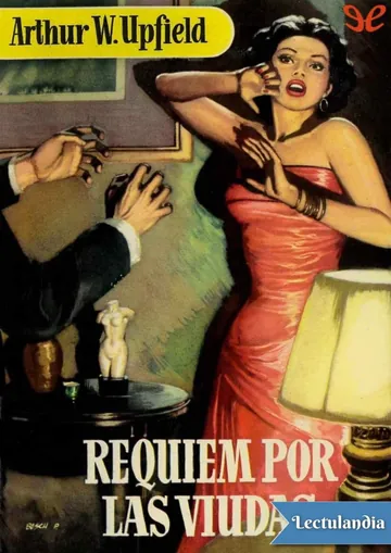 Requiem por las viudas de Arthur Upfield, portada del libro