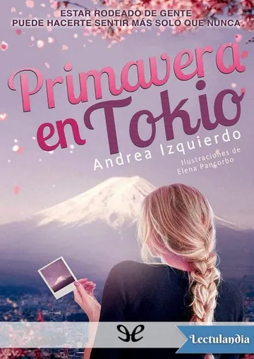 Primavera en Tokyo de Andrea Izquierdo, portada del libro