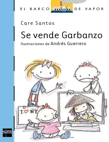 Se vende Garbanzo de Andres Guerrero, portada del libro