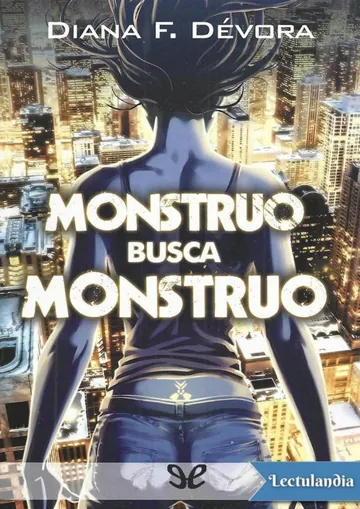 Monstruo busca monstruo de Diana F. Devora, portada del libro