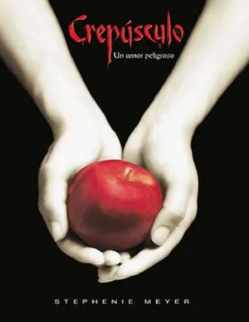 Crepusculo de Stephanie Meyer, portada del libro