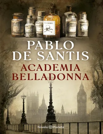 Academia Belladonna de Pablo de Santis, portada del libro