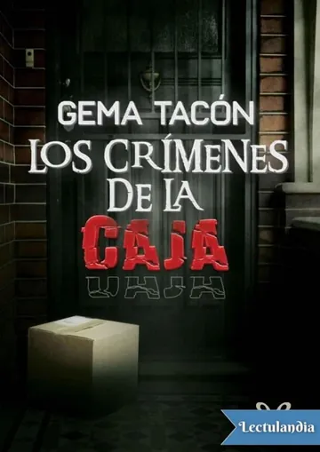 Los crímenes de la caja de Gema Tacón, portada del libro