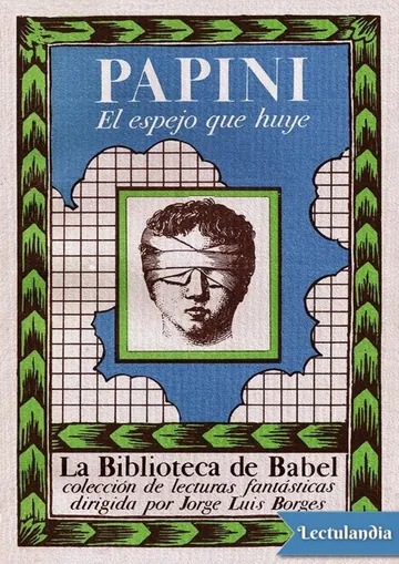 El espejo que huye de Giovanni Papini, portada del libro