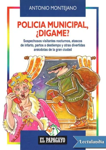 Policía municipal, ¿dígame? de Antonio Montejano, portada del libro