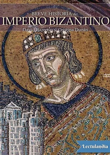 Breve historia del Imperio bizantino de David Barreras, portada del libro
