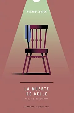 La muerte de Belle (trad. Núria Petit) de Georges Simenon, portada del libro