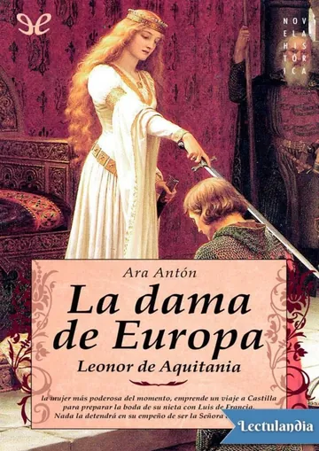 La dama de Europa de Ara Antón, portada del libro