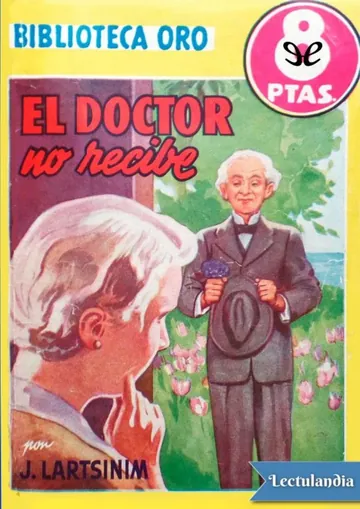 El doctor no recibe de J. Lartsinim, portada del libro