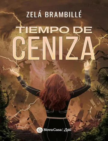 Tiempo de ceniza de Zela Brambille, portada del libro