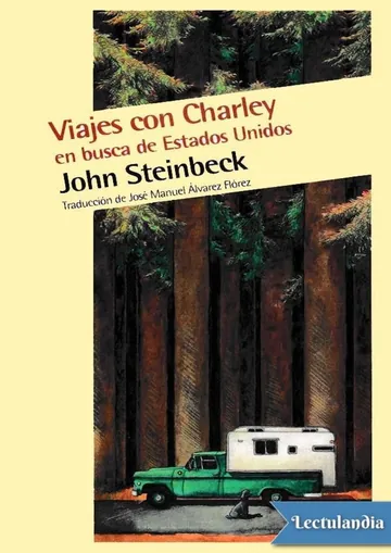Viajes con Charley de John Steinbeck, portada del libro