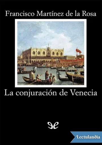 La conjuración de Venecia de Francisco Martínez de la Rosa, portada del libro