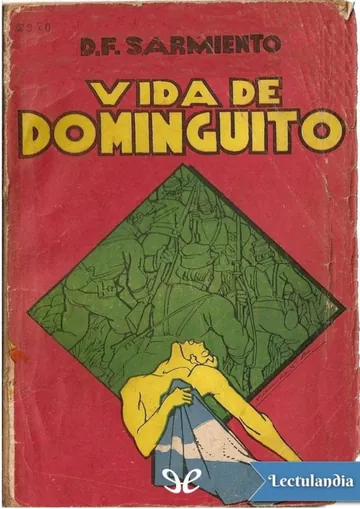 La vida de Dominguito de Domingo Faustino Sarmiento, portada del libro