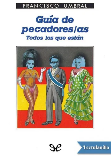 Guía de pecadores/as de Francisco Umbral, portada del libro