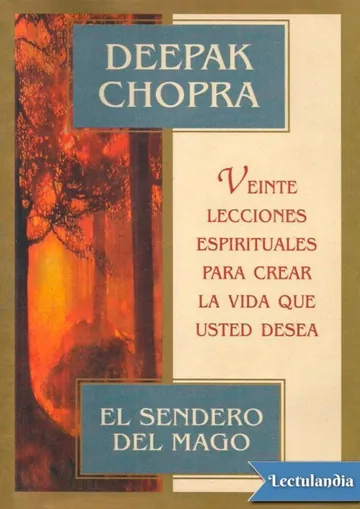 El sendero del mago de Deepak Chopra, portada del libro
