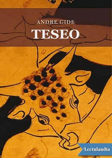 Teseo de André Gide, portada del libro